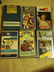 vhs ve beta 47 adet toplu satışta
