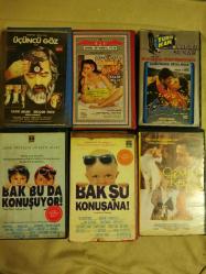 vhs ve beta 47 adet toplu satışta