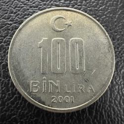 100 Bin Lira 2001. 100.000
