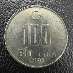 100 Bin Lira 2002. 100.000