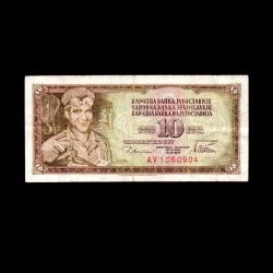 YUGOSLAVYA (1978) - 10 Dinar (T-ÇT 6,5/10)