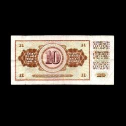 YUGOSLAVYA (1978) - 10 Dinar (T-ÇT 6,5/10)