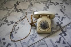 NORTHERN ELECTRİC Çevirmeli Telefon ( ANTIK ODA PLAK KUTUSU