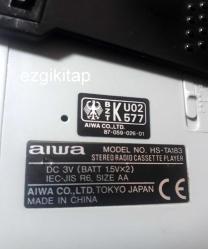 aiwa walkman (arızalı)  aiwa hs ta183 (açıklamaları okuyunuz)