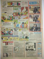 GÜNEŞ 2 DOĞUM GAZETESİ-29 Nisan 1985-Fatma Girik - Halide Edip Adıvar - Memduh Ün - Muharrem Demirağ - Uluer Süer - Sami Elitaş - Arman Evirgen - Gani Turanlı - Şafak Kırmızı - Safa Önal - Mesut Çakarlı - Zeki Alpan - Süheyl Eğriboz - Senar Gökhan - Selim Hançer - Uğur Buharalı - Eren Bavukol - Temur Çamak - Turgut Savaş - Cemil Cem - İrfan Tozoğl - Selçuk Turan - Tülay Tokatlı - Bülent Oran - Etoliy Tümer - Adile Naşit - Oktay Arayıcı - Sezen Aksu - Talat Bulut - İsmet Ay - Özcan Özgür - Bülent Biliç - Samim Değer - Selçuk Turanlı - Erdoğan Tokmakçıoğlu - Azize Berfin - Cemal Dündar - Ertuğrul Sayın  Eleştiriye kızmayın - Ayaklar geriye sayıyor - Kış cennetlerinde son eğlenceler - İkinci Çin Seddi - Amerikan kovboyları Avrupa’da - Japonya’da 21. yüzyıl - Vurun Kahpeye - Beyaz Gece - Her 100 kişiden 85’i baş ağrısı çekiyor - Baş ağrısı deyip geçmeyin - Kraliçenin İntikamı - İntikam Meleği - Samsun’da folklor şöleni - Görmeyen gözler santral yönetiyor - Rumuz Gonca Gül - Telli ama duvak