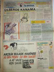 HÜRRİYET KELEBEK GAZETESİ DOĞUM GÜNÜ GAZETESİ-8 Kasım 1985-Her derde deva ritmik masaj-Türk havacılıkı’nın paha biçilmez serveti-Hab Müzesi’nde sergilenen bir avcı uçağına yabancı devletler yeni bir Fantom uçağı veriyorlar-hava müzesi-gülişan adlı filmde gözleri görmeyen 17 yaşındaki bir genç kızı oynayan Nazan saatçi-Gökmen-Ekrem Bora-Nil Ünal-Samim değer-Burçin Tuncay-ileri atıl İnanç-Şuna Pekuysal-peride Celal-Ülser‘de kanama-ev kadınının rehberi-ayser beşiroğlu-Edith pıafıle-Cemal dündar-İsmet ay-çizgili polo kazak-Suna Pekuysal-İsmet Ay-Suna Selen-Ayşen Gruda-Mehmet keskinoğlu-Gökhan Ürgüplü-gani Turanlı-Ece Aksoy-perihan Savaş-sayfa sayısı altı-doğum günü gazetesi