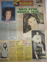 HÜRRİYET KELEBEK GAZETESİ DOĞUM GÜNÜ GAZETESİ-19 Şubat 1982-Gülşen Bubikoğlu‘nun mutluluk reçetesinde dört kelime var önce evim sonra eşim-Adile teyzeden kuzucuklarından-bülbül sesli Füsun’un yıkılışı-Kamil başaran-Orhan Gencebay-kuaför muammer pratik saçları tercih ediyor-sihirli eller-Filiz Ersürer-Cihan Üstün-Mahmut Günay-Muammer gözalan-Romantik disko-gönül Şenay 1 milyona paçayı kurtardı-parktaki kadın-tugay Toksöz-Samim değer-Çiğdem İşbilir-Kadir birleşen-peynirli şinitzel tarifi-İstanbul’da seyir rekoru kıran herhangi bir kadın İzmir seyircisi karşısında-İzmir sinemalarında Türk filmleri haftası-korku filmlerinin doğrusuna ulaşmış bir yapıt SİS-sahnedeki şenlik evde de devam etti-Beşiktaş Esma Hatun İlkokulu’nda unutulmaz dakikalar yaşandı-Zekeriya Albayrak-sayfa sayısı dört-Nazan Şoray-Altan Erbulak-doğum günü gazetesi - İdil Koleksiyon