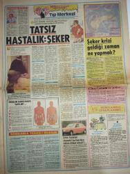 HÜRRİYET KELEBEK GAZETESİ DOĞUM GÜNÜ GAZETESİ-4 Nisan 1985-Chad McQueen-Özkan Altıntaş-Hülya Işıl-Gülşah’a meslek aranıyor-evlendikten sonra onu değiştiririm-Özkan Altıntaş-miniklere duyma umudu-Türk kadın birliği Göztepe sağırlar okulu-tatsız hastalık şeker-vurun kahpeye-Fatma Girik-muhteşem demirağ-Salih kırmızı-uluer Süer-Nevin Aypar-Sırrı elitaş-Ahmet Tan-Gani Turanlı-Profesör Dr. Fikret biyal-insülin iğnesi nasıl yapılır-şeker krizi geldiği zaman ne yapmalı-cinsel yaşam ve şeker-işte sorularınızı cevaplarz-öncelarınızı sonra bize eğitim-günlük dalga-Metin Akpınar-zekalı-hareket tehlike ve seks bir arada-Tawny kitaen-Klaus Kinski-Rudolph Nureyev-Nas tassia-hadi lan naşit-Sezen Aksu-Talat Bulut-İsmet Ay-Özcan Özgür-Bülent bilgiç-Samim değer-sayfa sayısı altı-doğum günü hediyesi