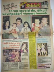 HÜRRİYET KELEBEK GAZETESİ DOĞUM GÜNÜ GAZETESİ86 Şubat 1982-Neşe Karaböcek-Yüksel Alpdoğan-Atila İlhan-Serap Mutlu Akbulut-Turgay Toksoz-Samim Değer-Çiğdem Işıl-Kadir Bilgeşen-Okyayüz-Tugay Toksoz-Fatih İslamoğlu-Metin Bakioğlu-Hüseyin Savaş-Gülay Gökbayrak-Muzaffer Çetiner-Mehmet Özkan-Necmettin Yıldırım-Hayri Yılmaz-İlhami Özdemir-Celal Demirtaş-Tuncay Tüfenkçioğlu-Mehmet Üzümcüoğlu-Gönül Kalaycı-Birsen Güner-Ali Erten-Kenan Karaman-Ayla Yüce-Meral Karakuş-Ali Koçyiğit-Hüsamettin Kalkan-Hasan Koçak-Kadir Yıldız-Ertuğrul Orhan-Meltem Akçay-Hasan Demir-Ali Karahan-Muzaffer Demirtaş-Nurten Uçar-Talat Uysal-Fadime Başol-Berna Sarıcan-Ünzile Kaya-Serap Gökhan-Kudret Sevinç-Emine Yeşilyurt-Zühal Uçar-Ayla Akarsu-Turgut-Evin Uysal-Gülseren Gülseven-Güzem-Ahteran Gözetboğaz-Ruhan Yılmaz-Ezgi Teoman-Oğuzhan Özdemir-Çocuklu aileler için elektrikli yoğurt makinesi-Parktaki kadın-Sahneye çıkmam diyordu dayanamadı-Sarışın bomba şöhret yolunda-İstanbul’lu şarkıcılar Ankara’da birbirlerinden ayrılmı