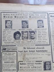 Cumhuriyet Gazetesi - 5 Eylül 1947 - intikal sarsıntıları yazan Nadir Nadi Başmakale - Cumhuriyet Halk Partisi grubu dün üç defa toplandı - Recep Peker kabinesi toplantı halinde fotoğraf - balkanlarda Türklerin bugünkü durumları - Dışişleri Bakanı Hasan Saka Dün mecliste uzun izahat verdi fotoğraf - Demokrat partiye katılan yeni milletvekili Ahmet Çınar - Mareşal Fevzi Çakmak Ege'nin köy ve kasabalarını geziyor fotoğraf - atomla kanser tedavisi - Türk Yunan gümrük birliğine doğru - Yabancı Kadın Yazan Ahmet Hidayet Reel yazı dizisi - Hava Davası yazan Burhan Felek Köşe Yazısı - 9. Hafta At Yarışlarına ait tahminler yazan Reşat Kuran - Hamiyet Yüceses Mefharet Yıldırım ve Mustafa Çağlar bebek belediye bahçesinde - Autocar kamyonları gelmiştir - Aga Radyo - Bugünkü radyo programı - Marvin Saati - Londra büyükelçimiz Cevat Açıkalın Vali Lütfi Kırdar ile birlikte Yeşilköy havaalanı fotoğraf - Atina Ticaret Odası Başkanı Bakkalbaşı İstanbul gazetecileri arasında fotoğraf
