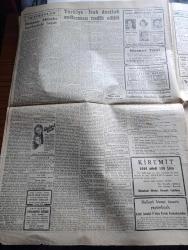 Cumhuriyet Gazetesi - 6 Eylül 1947 - 35 ler ve 47 ler yazan Nadir Nadi Başmakale - kabinede beklenen değişiklik dün yapıldı - kabineye giren yeni bakanlar Hüsrev Göle Şevket Adalan Cavit Ekin ve Münir Birsel Fotoğraf - Konya'da belediye işleri hiç de iyi yürümüyor - Mareşal Fevzi Çakmak Manisa'da - Türkiye Irak dostluk Anlaşması tasdik edildi - Türkçe yüzme birincilikleri başladı fotoğraf -Atıf İnan hakkındaki dedikodular - ecnebi ve azınlık okulları ücretleri arttırmak istiyor - Çariçe Elizabeth Toplayan Hamdi Varoğlu - İzmir at yarışları bu hafta başlıyor - Sinsi düşman filmi Yıldız sinemasında - Kanuni bir facia yazan Burhan Felek - Hamiyet Yüceses Safiye Ayla ve Mualla Gökçay Cağaloğlu Çiftesaraylar bahçesinde - Safiye Ayla Mustafa Çağlar Ve Hacer Buluş Darülaceze balosu için Taksim belediye Gazinosu'nda - Hasan traş bıçakları - Kemal Güngören şubesi Beşiktaş bahçesinde - Mualla Gökçay Büyükdere Beyazparkta - Mefharet Yıldırım Semiha Altın Hacer Buluş Yenikapı M. Çakır Gazinosunda