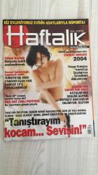 HAFTALIK HABER DERGİSİ - SAYI 40 - 15-21 OCAK 2004 -   BİZ EVLENİYORUZ EVİNİN ADAYLARIYLA RÖPORTAJ – ORHAN PAMUK RADYODA KATİLİ SESLENDİRECEK – TÜRKİYE’DE 3000 YABANCI AJAN VAR – TARIKAT MODASI 2004 – RED HOT CHILI PEPPERS GÜNAH ÇIKARDI – YILMAZ ERDOĞAN: POPSTAR İZLEMEYEN DIŞLANIYOR – ATLANTİK’TEKİ LANETLİ OAK ADASI – OSHO TÜRKİYE’DE ÖRGÜTLENİYOR – “BENİM ADIM KIRMIZI” SAHNEDE – BİR SİYASİ BAŞARI ÖYKÜSÜ: PETEK GÜRBÜZ – TÜRKİYE’Yİ AB’DE GÖRMEYENLERİN SİTESİ – VAHİY GELDİĞİNİ SÖYLEYİP KATLİAM YAPAN FAHRİ İMAM – YENİ MELEK SİNEMASI YENİDEN DOĞUYOR – DOĞU YÜCEL’LE FANTASTİK SÖYLEŞİ – “BİR ROMANIN İLK CÜMLESİ” YARIŞMASI – YENİ BİR YILDIZ: DİZİ OYUNCULUĞUNA GEÇİŞ – MAXI DERGİSİ HAFTALIK’IN İÇİNE TERFİ ETTİ - ORHAN PAMUK – YILMAZ ERDOĞAN – SELİN DEMİRATAR – SONAY DİKKAYA – DİLEK HANİF – PETEK GÜRBÜZ – TULİN ŞAHİN – DOĞU YÜCEL – ERCAN ARIKLI – ADNAN ÖZER – HASAN KAÇAN – AYŞE ARMAN – LATİF DEMİRCİ – İRFAN SAYAR – BEHİÇ PEK – VAROL ÖNSEL – RUZA KÜLEGEÇ – ERDAL ALOVA – BARIŞ PİR HASAN –104  SAYFA
