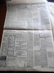 Cumhuriyet Gazetesi - 8 Haziran 1949 - rahmet yazan Nadir Nadi Başmakale - Şemsettin Günaltay kabinesinde mühim değişiklik - İktisadi devlet teşekkülleri için bir bakanlık kuruluyor - kızıllar Çin'deki İngilizleri tehdit etmeye başladılar - atina'daki maç hadisesi Yunan meclisinde - Devlet Tiyatrosu kanunu - güreşçilerimizin Vali Lütfi Kırdar'a teşekkürleri fotoğraf - Uşak'ta yarım kalan miting - ana ızdırabı filmi Atlas sinemasında - Haşmet Orbay bugün İmralı'ya gönderiliyor - ihtiyatlı olalım yazan Burhan Felek - yurtta zengin krom madenleri bulundu - son 14 senelik Türkiye futbol şampiyonalarında Ankara 7 birincilik aldı - Beşiktaş Ankara'ya gidiyor - Crosley Buzdolapları - Müzeyyen Senar Işıl Sıtkı Akçatepe ve Mualla Gökçay Yenikapı M. Çakır Gazinosunda - Ziraat Bankası - ürolog operatör Doktor M. Ali Tezsezer - Limanımıza Gelen ve Giden Vapurlar - Amiral Mehmet Ali Ülgen hollywood'da - Uşak'ta geçen belediye seçiminde Halk Partisi'nin propaganda faaliyeti fotoğraf - Milli Piyango