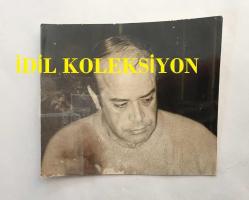 YEŞİLÇAM'IN UNUTULMAZ OYUNCUSU YILDIRIM ÖNAL'IN ORİJİNAL FOTOĞRAFI (RESTORASYONLU) - 9 x 7,5 cm EBADINDA