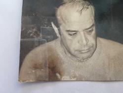 YEŞİLÇAM'IN UNUTULMAZ OYUNCUSU YILDIRIM ÖNAL'IN ORİJİNAL FOTOĞRAFI (RESTORASYONLU) - 9 x 7,5 cm EBADINDA