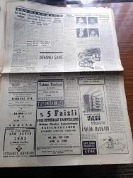 Cumhuriyet Gazetesi - 31 Ocak 1954 - dinle ve düşün yazan Nadir Nadi Başmakale - cumhurbaşkanımız Celal Bayar Dün washington'dan ayrıldı fotoğraf - cumhurbaşkanı Celal Bayar beyaz sarayda Radyo ile Amerika halkına hitap ederken fotoğraf - Dörtler yarın gizli bir içtima yapacaklar - Suriye'de buhran yayılıyor - Vali Dün kasaplara ültimatom verdi - Kıbrıs başpapazı Makarios faaliyette - İnce Mehmet yazan Yaşar Kemal Yazı Dizisi - gençlikte siyaset yazan Hasan Ali Yücel - Neyzen Tevfik'in ölüm yıldönümü - kansere karşı yeni bir ilaç - Beşiktaş bugün adaletle karşılaşıyor - bu yılın en heyecanlı ve Çetin basketbol maçı Darüşşafaka Beyoğlusporu yendi - Radife Erten Gönül Yazar Neriman Altınay Galatasaray Turkuaz Gazinosunda - yeni bir elektronik canavar tercümeler yapan makine - Eflatun Bey ve Rakım Efendi yazan Ahmet Mithat Efendi - Lion mağazası - Nevin Aypar Puro Tuvalet Sabunu Kullanıyor - Denizcilik Bankası Sarıyer Kasımpaşa ajansları Yarın açılıyor - Lloyd Kamyonetleri - NATO