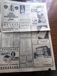 Cumhuriyet Gazetesi - 31 Ocak 1954 - dinle ve düşün yazan Nadir Nadi Başmakale - cumhurbaşkanımız Celal Bayar Dün washington'dan ayrıldı fotoğraf - cumhurbaşkanı Celal Bayar beyaz sarayda Radyo ile Amerika halkına hitap ederken fotoğraf - Dörtler yarın gizli bir içtima yapacaklar - Suriye'de buhran yayılıyor - Vali Dün kasaplara ültimatom verdi - Kıbrıs başpapazı Makarios faaliyette - İnce Mehmet yazan Yaşar Kemal Yazı Dizisi - gençlikte siyaset yazan Hasan Ali Yücel - Neyzen Tevfik'in ölüm yıldönümü - kansere karşı yeni bir ilaç - Beşiktaş bugün adaletle karşılaşıyor - bu yılın en heyecanlı ve Çetin basketbol maçı Darüşşafaka Beyoğlusporu yendi - Radife Erten Gönül Yazar Neriman Altınay Galatasaray Turkuaz Gazinosunda - yeni bir elektronik canavar tercümeler yapan makine - Eflatun Bey ve Rakım Efendi yazan Ahmet Mithat Efendi - Lion mağazası - Nevin Aypar Puro Tuvalet Sabunu Kullanıyor - Denizcilik Bankası Sarıyer Kasımpaşa ajansları Yarın açılıyor - Lloyd Kamyonetleri - NATO