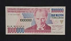7. EMİSYON 1000000 MİLYON TÜRK LİRASI  L74 ÇÇT