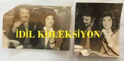 YEŞİLÇAM'IN UNUTULMAZ OYUNCUSU YILDIRIM ÖNAL'IN ORİJİNAL 2'Lİ FOTOĞRAF SETİ (AÇIKLAMAYI OKUYUNUZ) - 18 x 12 cm ve 14 x 11 cm EBADINDA - YILDIRIM ÖNAL ve NURAY AKIN AYNI KAREDE