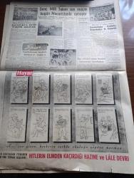 Cumhuriyet Gazetesi - 20 Nisan 1960 - meclis tahkikat encümeni 4 numaralı tebliğini yayınladı - Hollanda en hoş lalesine Atatürk adını koyuyor - Kore'de halk yeni ayaklandı -  feza mevzuunda bir konferans verildi - Sirkeci araba vapuru kuyruğu fotoğraf - 1956'dan bu yana 72 neşir yasağı karara çıkmış - Fatin Rüştü Zorlu Sev uçağı ile ilgili bir soru önergesine cevap verdi - Side müzesi'ni soyanlar ağır cezada 10 Mayıs günü yargılanacaklar - Beyazıt Eminönü yolunun açılmasına başlanıyor - Evlerden Biri yazan Orhan Kemal Yazı Dizisi - unkapalı Yolunda 1 metrekare Toprak 1260 lira - Birleşik Arap Cumhuriyeti amerika'yı protesto etti - Bolşoy Balesi dün geldi fotoğraf - şu fani dünyada yazan Burhan Felek -  Kodak fotoğraf makinesi - Brigitte Bardot ve Oscar - Fenerbahçe takımı fotoğraf - Genç Milli Takım son maçını bugün Macaristan'da oynuyor - Avusturya tenis takımı geliyor - fakültelerarası maçlarda edebiyat 2 jeoloji 0 - Fenerbahçe Fransız Kulübü Reims'i getirtiyor - Kamuran Tekil