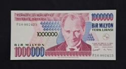 7. EMİSYON 1000000 MİLYON TÜRK LİRASI R10 ÇİL