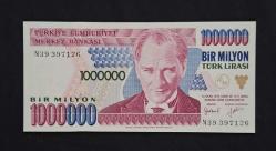 7. EMİSYON 1000000 MİLYON TÜRK LİRASI N39 ÇİL