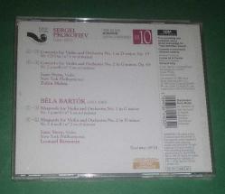 PROKOFIEV: VIOLIN CONCERTOS - BARTOK: RHAPSODIES / ISAAC STERN A LIFE IN MUSIC / CD