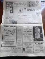 Cumhuriyet Gazetesi - 30 Temmuz 1959 - yaraya parmak yazan Nadir Nadi Başmakale - Dört Gazeteci Ahmet Emin Yalman Selami Akpınar Naim Tirali ve kervan dergisi sahibi Azmi Özcan Dün Hapse Mahkum Edildi - İsmet İnönü'nün Dokunulmazlığı - Çocuk Felci Vakaları Artıyor - Abdülhamid'e Yapılan Suikast Yazan Emin Ali Şavlı Yazı Dizisi - Hollywood'dan Stüdyo Temsilcisi Oscar Lax Geldi - Londra Festivalinde Üniversitelerimiz Başarı Kazandılar - İnce Mehmet yazan Yaşar Kemal Yazı Dizisi -  Uluç Ali Yazan Halikarnas Balıkçısı Yazı Dizisi - Ruhi Bahisler Yazan Doktor Halis Özgü - Ankara İstanbul Radyosu Programı - Kitap Gazete Ve Benzerlerinin İthali Serbest - Kızıllar Laos'a Girdiler -  Ali Sami Yen'i Hürmetle Anıyoruz - Fenerbahçe Beşiktaş Ve Adalet Sezonu Açıyorlar - Karagümrük Dün Yeni Sezonu Açtı - Fenerbahçe Tarafından Satışa Çıkarılan Kaleci Şükrü Ersoy - Milli Güreşçimiz Hamit Kaplan'a Profesyonellik Teklif Edildi - Balkan Oyunları Gelecek Yıl Türkiye'de Yapılacak - Harem Deniz Kulübü
