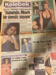 HÜRRİYET KELEBEK GAZETESİ DOĞUM GÜNÜ HEDİYESİ - 21 KASIM 1990 - Nükhet Duru-Diana Ross-Kenan Uncu-Pınar-Ece-Yılmaz Varday-Vedat Yazıcıoğlu-Defne Yalnız-Metin Sezer-Madonna-Ahu Tuğba-Selin-Melek-Yoğurtçu Baba-Kadriye Teyze-Güzin Abla-Güngörmüşler-Dedektif Nik-Erdoğan Tokmakçıoğlu-Dr. Gündüz Tezmen-Hülya Koçyiğit-Sibel Turnagöl-Selma Güneri-Bekir Hazar  Ruhumda Mısırlı bir dansöz yaşıyor-Kim’i kim kurtardı-Sevgi boy uzatır-46’sından sonra podyuma da çıktı-Kışı balsamla geçirin-Seksi Claudia ABD’yi fethetti-Ahu Hanım’ın temizlik günü-Tezgahtar gözüyle kadınlar-Kafamda bir opera yazıp besteledim-Göğüs ağrıları kalp krizinin habercisi mi?-Kamera Arkası yine gece yarısı-TV setinde köpek kaprisi-Dick Tracy’nin çekim öyküsü-Yılmaz’ın gözüyle Doğu Ekspresi-General’lerin gecesi-Eşimi nasıl geri getirebilirim?-Çocuklarım mutlaka okumalı-Bilmemek ayıp değil-Ateşli Aşk-TRT sinema programlarını bir türlü sevemedi gitti  Kamera Arkası-Dick Tracy-Doğu Ekspresi-Güngörmüşler-Dedektif Nik-Bizimkiler