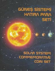 Gezegenler Hatıra para seti Özel Folder İçerisinde