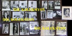 MUSTAFA KEMAL ATATÜRK'ÜN SEVEREK İZLEDİĞİ YUNAN TİYATRO SANATÇISI ve DANSÇI ZOZO DALMAS'IN ÇOK ÖZEL 17'Lİ FOTOĞRAF SETİ ve 3 ADET YUNAN ve TÜRK GAZETELERİNDEN KESİLME HABER KÜPÜRÜ - 10 ADET FOTOĞRAF 24 x 18 cm, DİĞER 7 FOTOĞRAF 18 x 12 cm EBADINDADIR - FOTOĞRAFLARIN BİR KISMI ZOZO TEOLEDO İLE YAPILAN ÖZEL RÖPORTAJDAN, DİĞERLERİ ATİLLA KARSAN'LA YAPILAN RÖPORTAJDAN KAYDEDİLMİŞTİR - HEPSİ 20'Lİ SET HALİNDE, ZOZO DALMAS, TOKATLIYAN, PARK OTEL ve DOLMABAHÇE SARAYI'NDA ATATÜRK İÇİN ÇEŞİTLİ GÖSTERİLER YAPMIŞTI