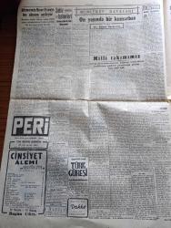 Cumhuriyet Gazetesi - 3 Haziran 1949 - Avrupa'yı ölümle tehdit eden kanser yazan Abidin Daver Başmakale - seçim meselesi üzerine meclise çıkan münakaşa - Demokrat Parti'nin ara seçimlere girmeyişinin bir sebebi daha açıklandı - Avrupa Şampiyonası Bu Gece başlıyor - İstanbul'a gelen ecnebi güreşçilerden bir kısmı tarabya'da tokatlıyan otelinin kapısında fotoğraf - Milli takımımız Yazan İsmail Habib - bitmemiş spor sarayı bu akşam açılıyor fotoğraf - talebe Federasyonu milli Türk Talebe birliği'nin yakında kendini fesh edeceğini bildiriyor - kuryemiz Fuat Güzaltan Rusya'da trende şakağından yaralı bulundu - aşırı sağ ve solcu memurlar - On Yaşında Bir Kumarbaz yazan doktor Kemal Saraçoğlu - Beyoğlu Zükûr Hastanesi bugün açılıyor - kiracılar miting yapacaklar - Türkiye İş Bankası'nın Mardin şubesi açıldı - Beylik kar edemez yazan Burhan Felek - Rangers Takımı Dün İzmir'den Geldi Fotoğraf - Galatasaray dün ankaragücü'ne 4-3 yenildi - Mualla Gökçay ve Sıtkı Akçatepe Yenikapı M. Çakır'da