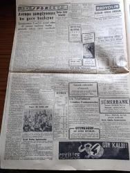 Cumhuriyet Gazetesi - 3 Haziran 1949 - Avrupa'yı ölümle tehdit eden kanser yazan Abidin Daver Başmakale - seçim meselesi üzerine meclise çıkan münakaşa - Demokrat Parti'nin ara seçimlere girmeyişinin bir sebebi daha açıklandı - Avrupa Şampiyonası Bu Gece başlıyor - İstanbul'a gelen ecnebi güreşçilerden bir kısmı tarabya'da tokatlıyan otelinin kapısında fotoğraf - Milli takımımız Yazan İsmail Habib - bitmemiş spor sarayı bu akşam açılıyor fotoğraf - talebe Federasyonu milli Türk Talebe birliği'nin yakında kendini fesh edeceğini bildiriyor - kuryemiz Fuat Güzaltan Rusya'da trende şakağından yaralı bulundu - aşırı sağ ve solcu memurlar - On Yaşında Bir Kumarbaz yazan doktor Kemal Saraçoğlu - Beyoğlu Zükûr Hastanesi bugün açılıyor - kiracılar miting yapacaklar - Türkiye İş Bankası'nın Mardin şubesi açıldı - Beylik kar edemez yazan Burhan Felek - Rangers Takımı Dün İzmir'den Geldi Fotoğraf - Galatasaray dün ankaragücü'ne 4-3 yenildi - Mualla Gökçay ve Sıtkı Akçatepe Yenikapı M. Çakır'da