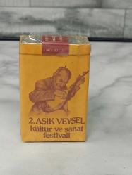 Antika Koleksiyonluk Nadir Aşık Veysel Festivali Sigarası - Açılmamış