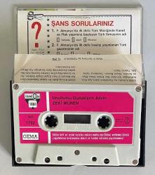 Zeki Müren Unuttumu Dudakların Adımı Türküola 1792 Alman Baskı Kaset (Orijinal Dönem Alman Baskı Nadir Kaset)