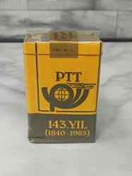 Antika Koleksiyonluk Nadir PTT 143. Yıl Sigarası - Açılmamış