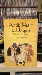 Antik Mısır Edebiyatı Yazınsal Metinler