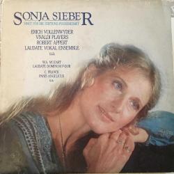 Sonja Sieber, Erich Vollenwyder, Vivaldi Players, Robert Appert, Laudate Vokal Ensemble / W.A. Mozart & C. Franck / Holland 1981 / LP / *classical*