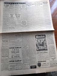 Cumhuriyet Gazetesi - 31 Temmuz 1959 - Demokrat Parti İdare Kurulu 2 Mühim Toplantı Yaptı - Çukobirlik'in Ortaklarına Borcu Yoktur - Tedhişçi Lider Grivas Kıbrıs'ta Yeni Hadiseler Çıkarmaya Çalışıyor - Hür Türkiye Adalet Partisi Feshedildi - Karaman'da Yazlık Bir Sinemanın Balkonu Çöktü - Profesör Asım Mutlugil Güzel Sanatlar Akademisi Müdürü Oldu - Bu Yıl 50 İlkokul Üçlü Ve Dörtlü Öğretim Yapacak - Abdülhamid'e Yapılan Suikast Yazan Emin Ali Şavlı Yazı Dizisi - Sovyet Rusya Ve Biz Yazan Samih Sami - Ortadirek yazan Yaşar Kemal yazı dizisi - Rus Lideri Hrutçef Berlin İçin İyimser  - Ankara Gazeteciler Festivali Yarın Başlıyor - Uluç Ali Yazan Halikarnas Balıkçısı Yazı Dizisi - İstanbul Ankara Radyosu Programı - Müşterek Pazar'a Girmek İçin Henüz Teşebbüs Yapılmadı - Üç Kadın Hakim Dün Dört Mühim Davaya Baktılar - Kaleci Şükrü Ersoy Fenerbahçe'ye Geri Döndü - Macarlar Beşiktaş'a Ş. Janoş'u Teklif Etti - Galatasaray Bugün Sezonu Açıyor - Fenerbahçe Denizcilik lokali açıldı