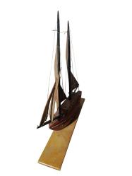 Ahşap El Yapımı Gemi Maketi Amasya Hatırası