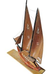 Ahşap El Yapımı Gemi Maketi Amasya Hatırası