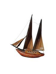 Ahşap El Yapımı Gemi Maketi Amasya Hatırası