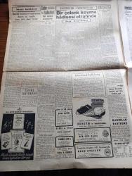 Cumhuriyet Gazetesi - 16 Aralık 1947 - Bu kaçıncı fiyasko yazan Nadir Nadi Başmakale - Londra Konferansı akamete uğradı - işin içyüzü Sovyet Rusya işgal ettiği memleketleri boşaltmak istemiyor - CHP basınının aylardan sonra demokratlara ilk hücumu - Molotov Marshall ve Bevin'in elini sıkıyor fotoğraf - Vali Lütfi Kırdar sıkıyönetim kalkınca asayişini bozmaması için kaymakamlara direktifler verdi - Emniyet Müdürü İsmail Hakkı Baykal - Londra'dan dönen rektör Tevfik Taylan ve Sıddık Sami Onar'ın anlattıkları - Sadık Aldoğan Afyon'da yine ağzına geleni söyledi - Filistin'de İngilizler dün gece Yahudi bölgelerinden çekilmeye başladılar - Devlet tiyatro ve operasına düşen üç vazife yazan Refik Ahmet Sevengil - Dağlar Delinirken yazan Rikkat Asım Köknar yazı dizisi - Safiye Ayla Mualla Gökçay Hamiyet Yüceses Yarın akşam Pangaltı İnci sinemasında  - Lassi'nin Yavrusu Saray Sinemasında - kalbim senin için çarpıyor filmi Yıldız sinemasında -Fenerbahçe Galatasaray maçı biletleri çıktı