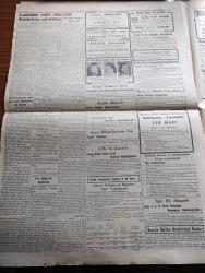 Cumhuriyet Gazetesi - 16 Aralık 1947 - Bu kaçıncı fiyasko yazan Nadir Nadi Başmakale - Londra Konferansı akamete uğradı - işin içyüzü Sovyet Rusya işgal ettiği memleketleri boşaltmak istemiyor - CHP basınının aylardan sonra demokratlara ilk hücumu - Molotov Marshall ve Bevin'in elini sıkıyor fotoğraf - Vali Lütfi Kırdar sıkıyönetim kalkınca asayişini bozmaması için kaymakamlara direktifler verdi - Emniyet Müdürü İsmail Hakkı Baykal - Londra'dan dönen rektör Tevfik Taylan ve Sıddık Sami Onar'ın anlattıkları - Sadık Aldoğan Afyon'da yine ağzına geleni söyledi - Filistin'de İngilizler dün gece Yahudi bölgelerinden çekilmeye başladılar - Devlet tiyatro ve operasına düşen üç vazife yazan Refik Ahmet Sevengil - Dağlar Delinirken yazan Rikkat Asım Köknar yazı dizisi - Safiye Ayla Mualla Gökçay Hamiyet Yüceses Yarın akşam Pangaltı İnci sinemasında  - Lassi'nin Yavrusu Saray Sinemasında - kalbim senin için çarpıyor filmi Yıldız sinemasında -Fenerbahçe Galatasaray maçı biletleri çıktı