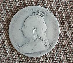 Kıbrıs  Gümüş 9 piastre 1901 Kraliçe Victoria