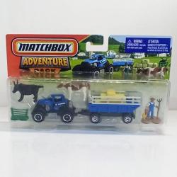 Antika - Matchbox Adventure Pack MBX Dirtstroyer Farm Trailer Çiftlik Traktör Römorku Çiftlik Hayatı 2025 - kitantik - kitaLog