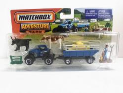 Matchbox Adventure Pack MBX Dirtstroyer Farm Trailer Çiftlik Traktör Römorku Çiftlik Hayatı 2025