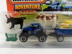 Matchbox Adventure Pack MBX Dirtstroyer Farm Trailer Çiftlik Traktör Römorku Çiftlik Hayatı 2025