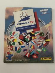 Panini World Cup 98 Sticker Albümü - %100 Tamamlanmış