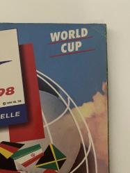 Panini World Cup 98 Sticker Albümü - %100 Tamamlanmış